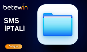 BETEWİN SMS İPTALİ